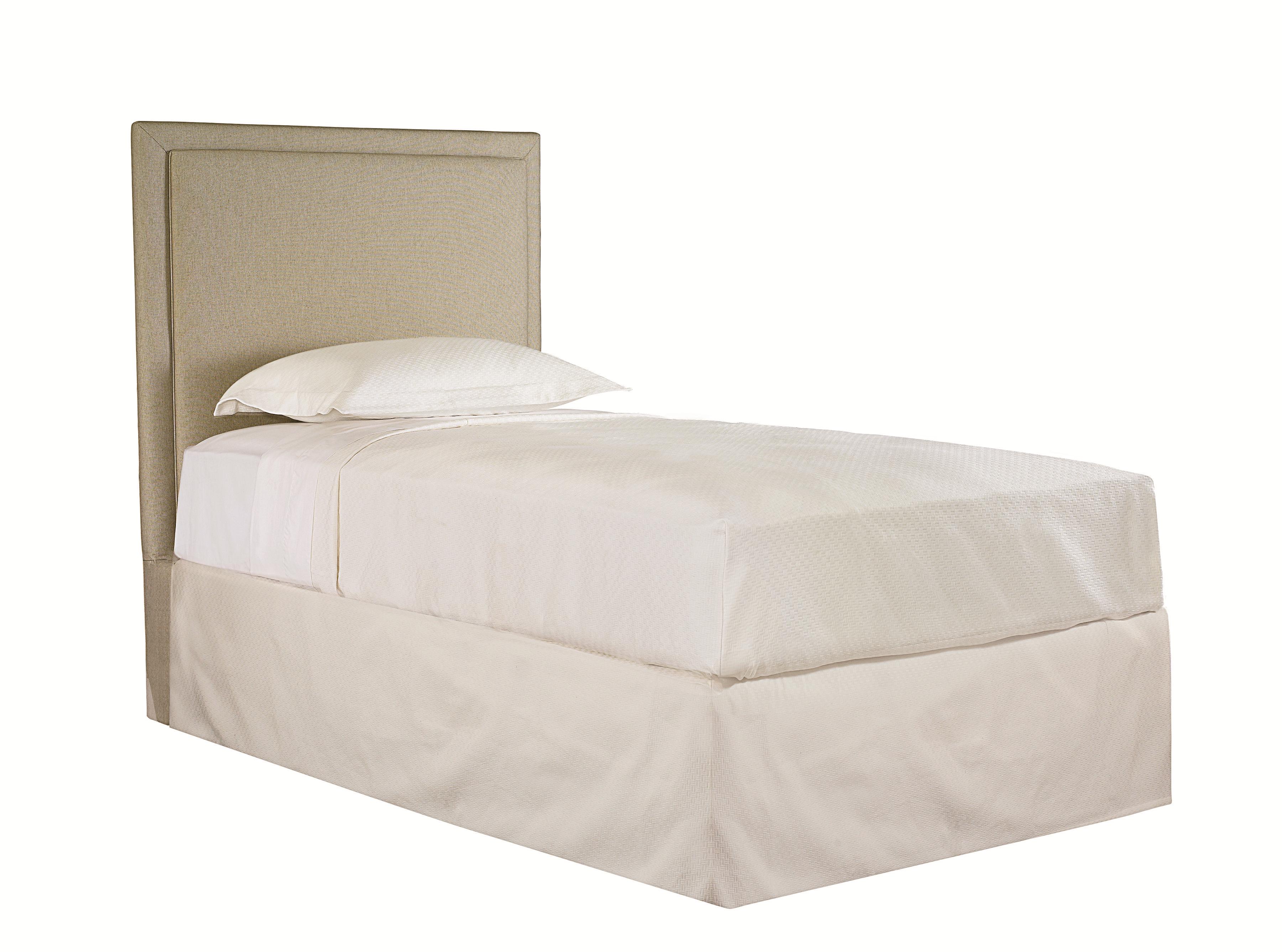 Bassett Custom Upholstered Beds 1995H39F Twin Manhattan Upholstered